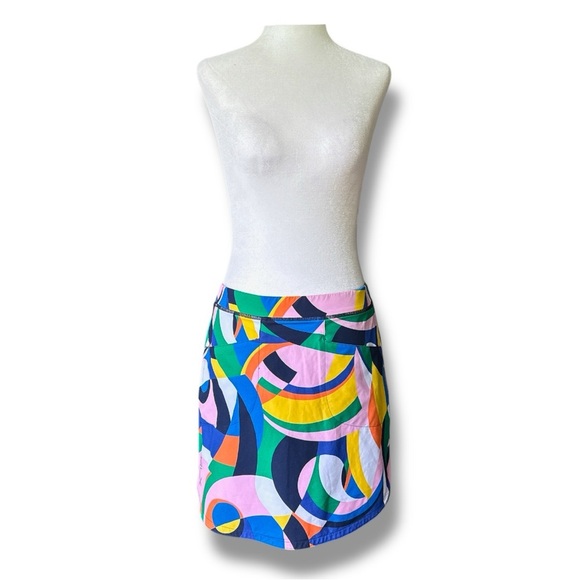 RLX Ralph Lauren Aim Printed Riviera Abstract Golf Skort - Picture 3 of 16